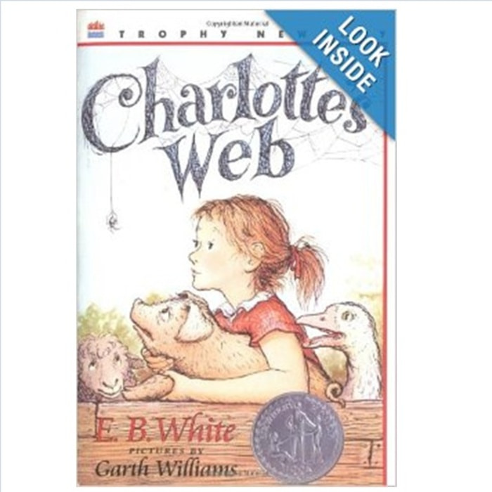 1953 뉴베리 수상작Charlottes Web (Paperback ,미국판) 샬롯의 거미줄 원서
