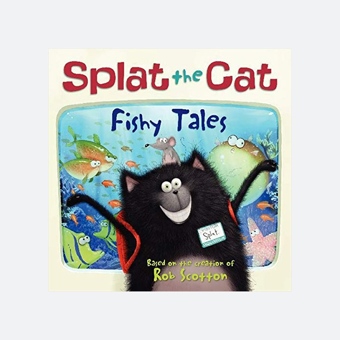 Splat the Cat Fishy Tales!  (Paperback)