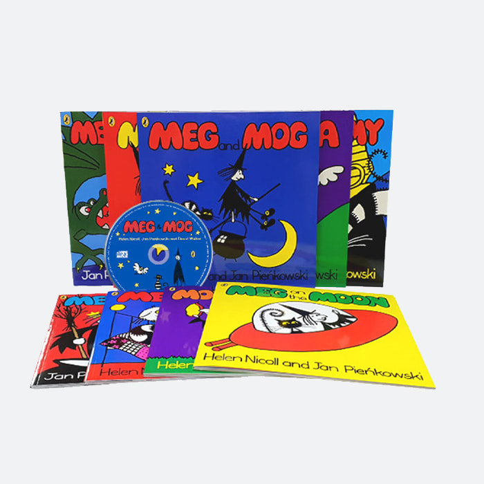 Meg and Mog (Book &amp; CD) 9종set 초등영어
