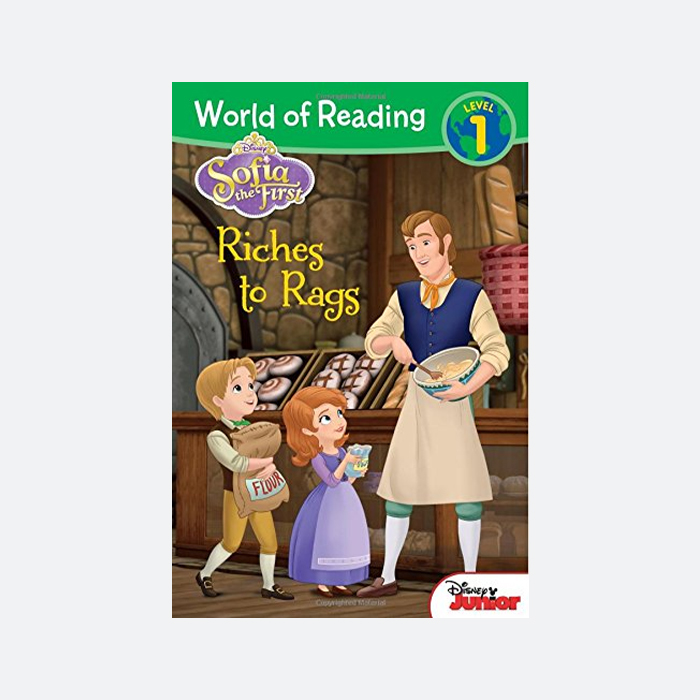 World of Reading Level Pre-1  :Sofia the First Riches to Rags   (Paperback )